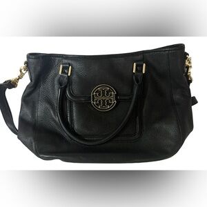 Black Tory Burch Amanda tote bag